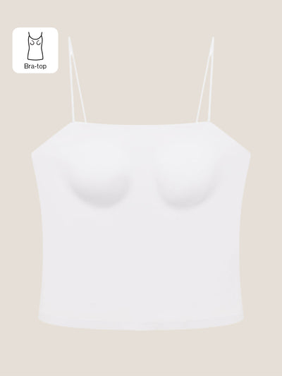 Spaghetti Straps Cami Bra Top