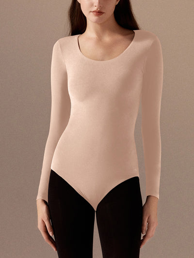Long Sleeve Scoop Bodysuit