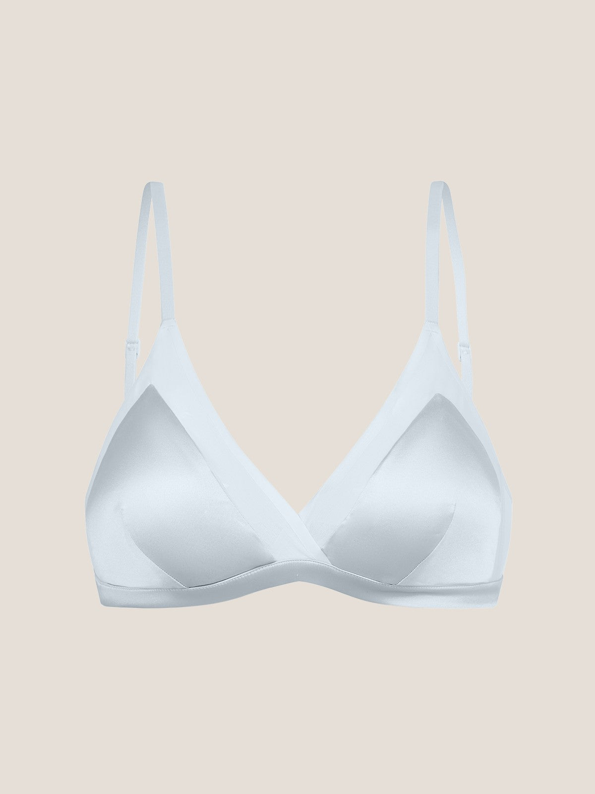 Luxe Silk Triangle Bra