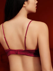 RED Limited Edition Silk Triangle Bra
