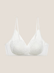 Rococo Lace Triangle Padded Bra