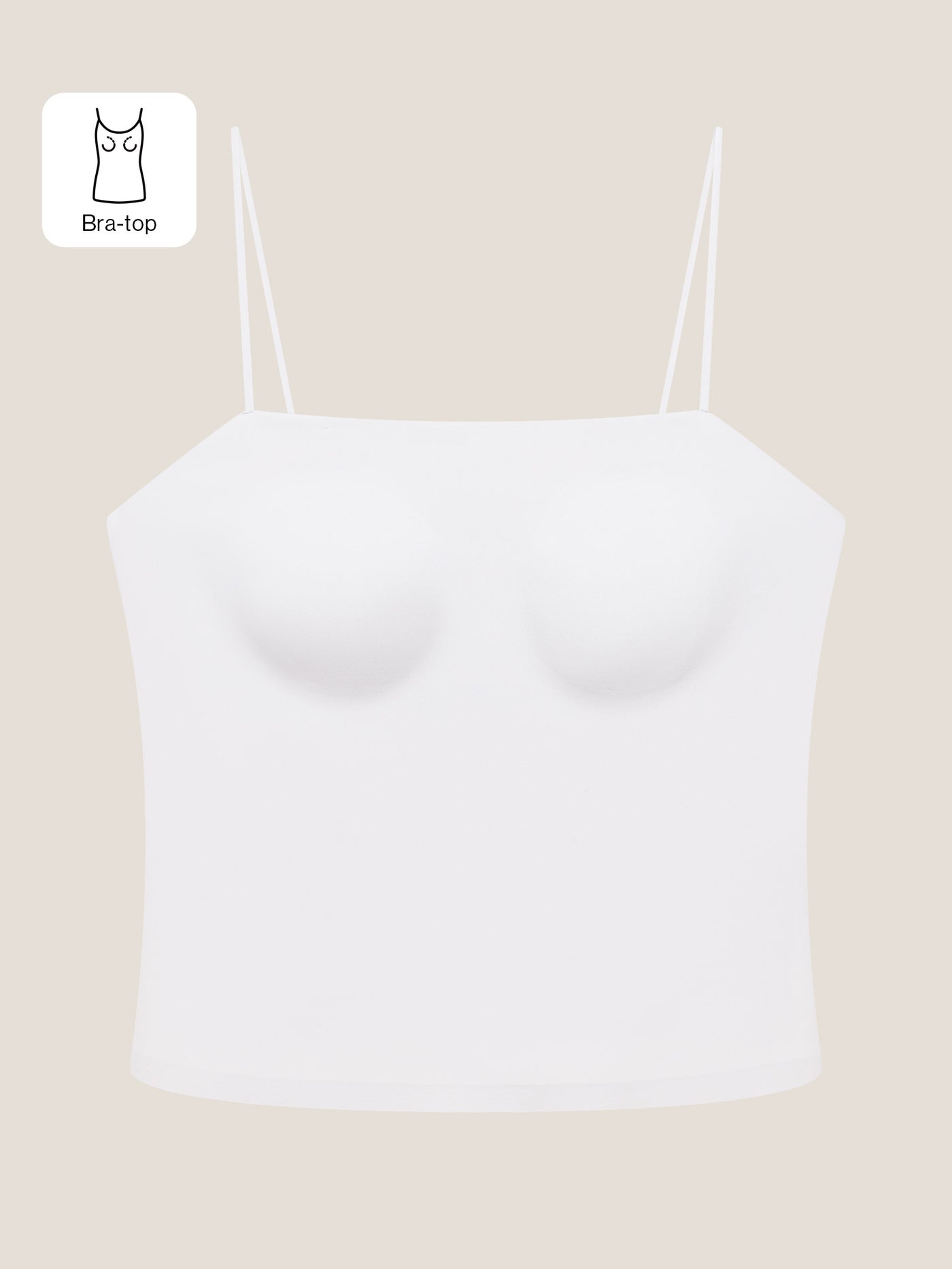 Spaghetti Straps Cami Bra Top