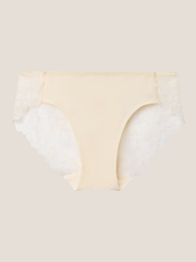 Breathable Lace Low-Rise Brief