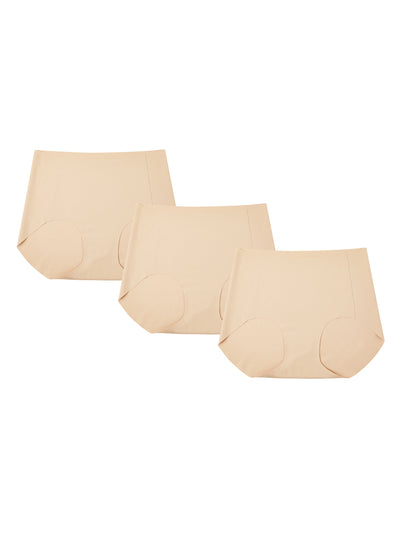 24H Comfort Size Free Classic Mid Waist Brief Kit of 3
