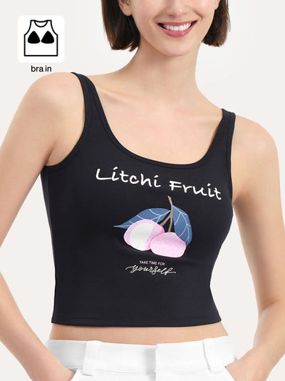 Fruitlet Printed Bra Top