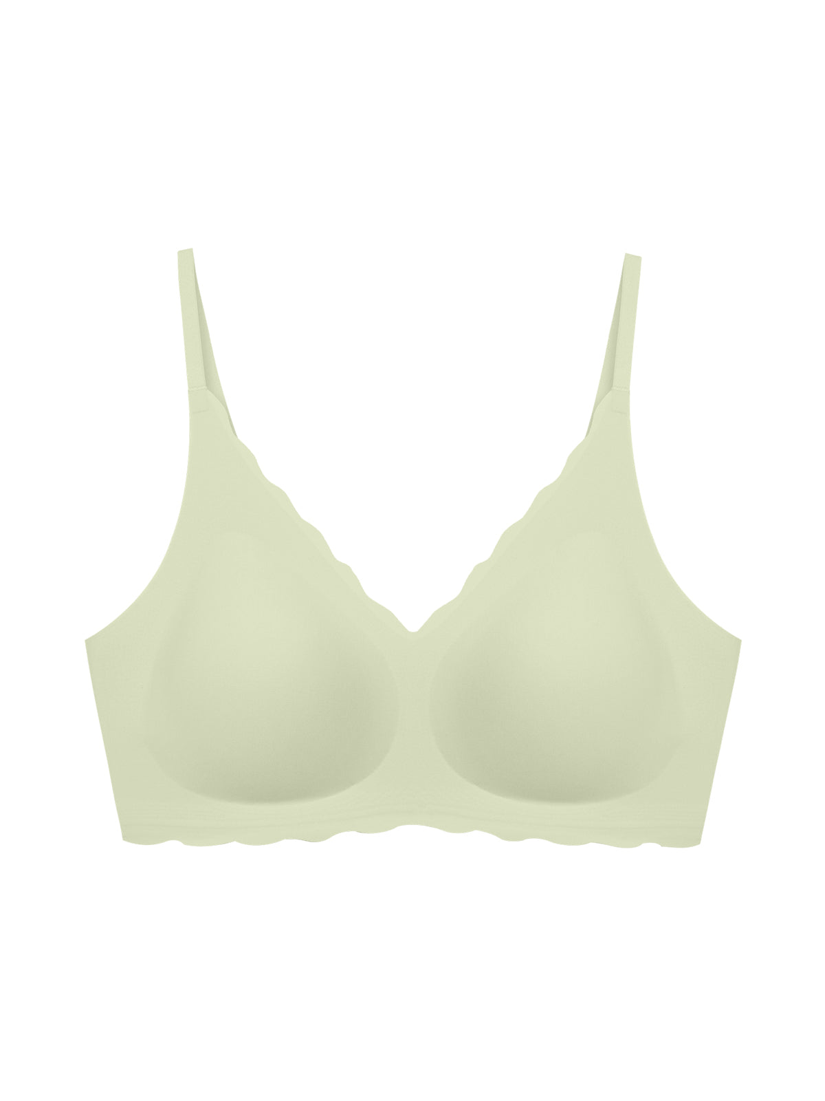 Get 24H Comfort Cloudy Support Wavy Wireless Deep-V Bra - ONE SIZE