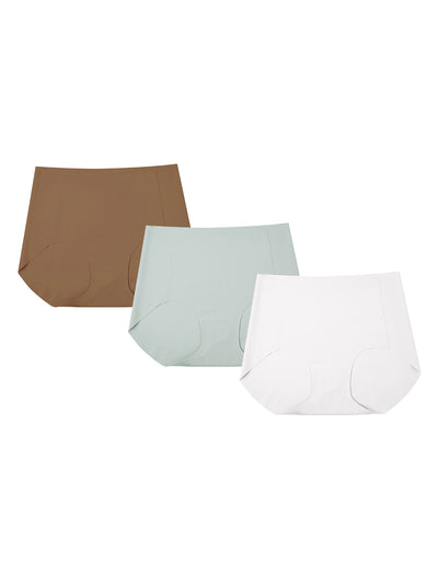 24H Comfort Size Free Classic Mid Waist Brief Kit of 3