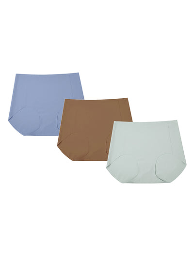 24H Comfort Size Free Classic Mid Waist Brief Kit of 3