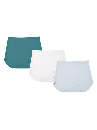 24H Comfort Size Free Classic Mid Waist Brief Kit of 3