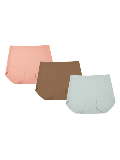 24H Comfort Size Free Classic Mid Waist Brief Kit of 3