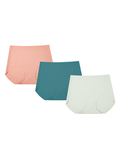 24H Comfort Size Free Classic Mid Waist Brief Kit of 3