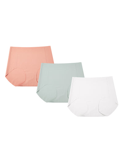 24H Comfort Size Free Classic Mid Waist Brief Kit of 3