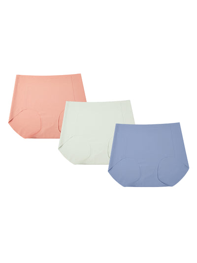 24H Comfort Size Free Classic Mid Waist Brief Kit of 3