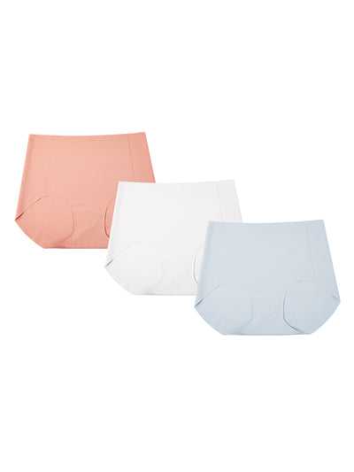 24H Comfort Size Free Classic Mid Waist Brief Kit of 3