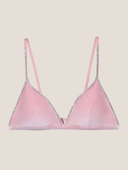 Velvet Triangle Bralette