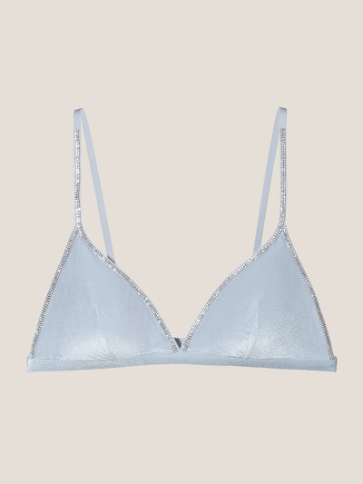 Velvet Triangle Bralette