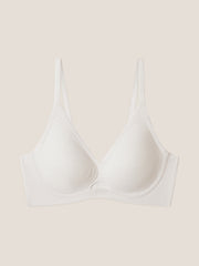Vine Lace Cut-Out Front Bra