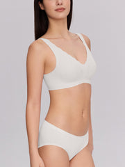 Vine Lace Deep V Bra