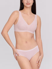 Vine Lace Deep V Bra