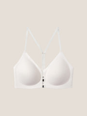 Y-Back Front-Closure Bra