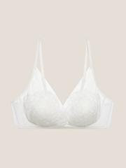 Rococo Lace Triangle Padded Bra
