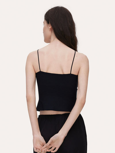 Textured Ruched Camisole