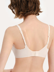Basic Seamless Deep V Neck Mint-Infused Cooling Bra