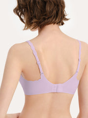 Basic Seamless Deep V Neck Mint-Infused Cooling Bra