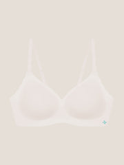 Basic Seamless Deep V Neck Mint-Infused Cooling Bra