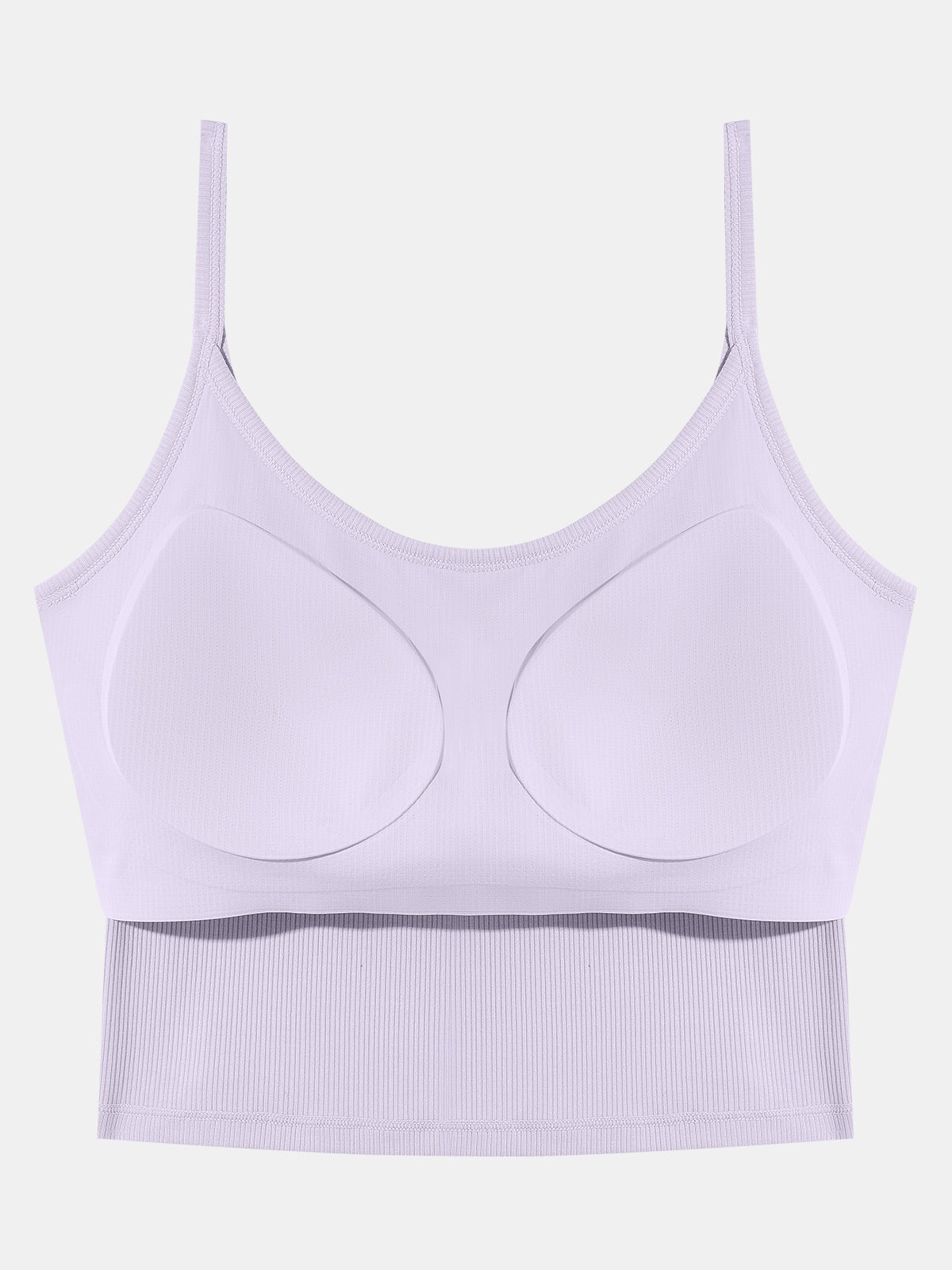 Modal Ribbed Bra Crop Cami