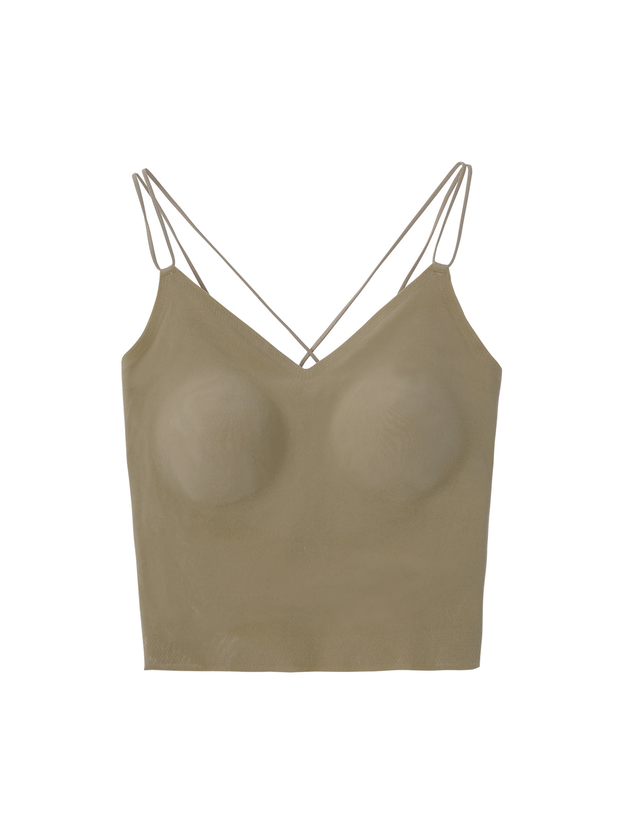 Cross-Back Bra-in Crop Top