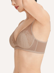 Rococo Lace Triangle Padded Bra