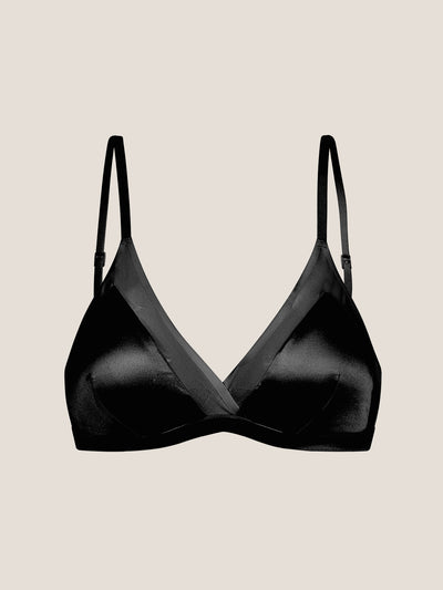 Luxe Silk Triangle Bra