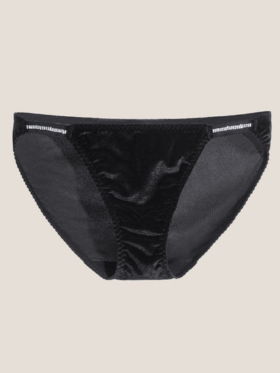 Velvet String Bikini Brief