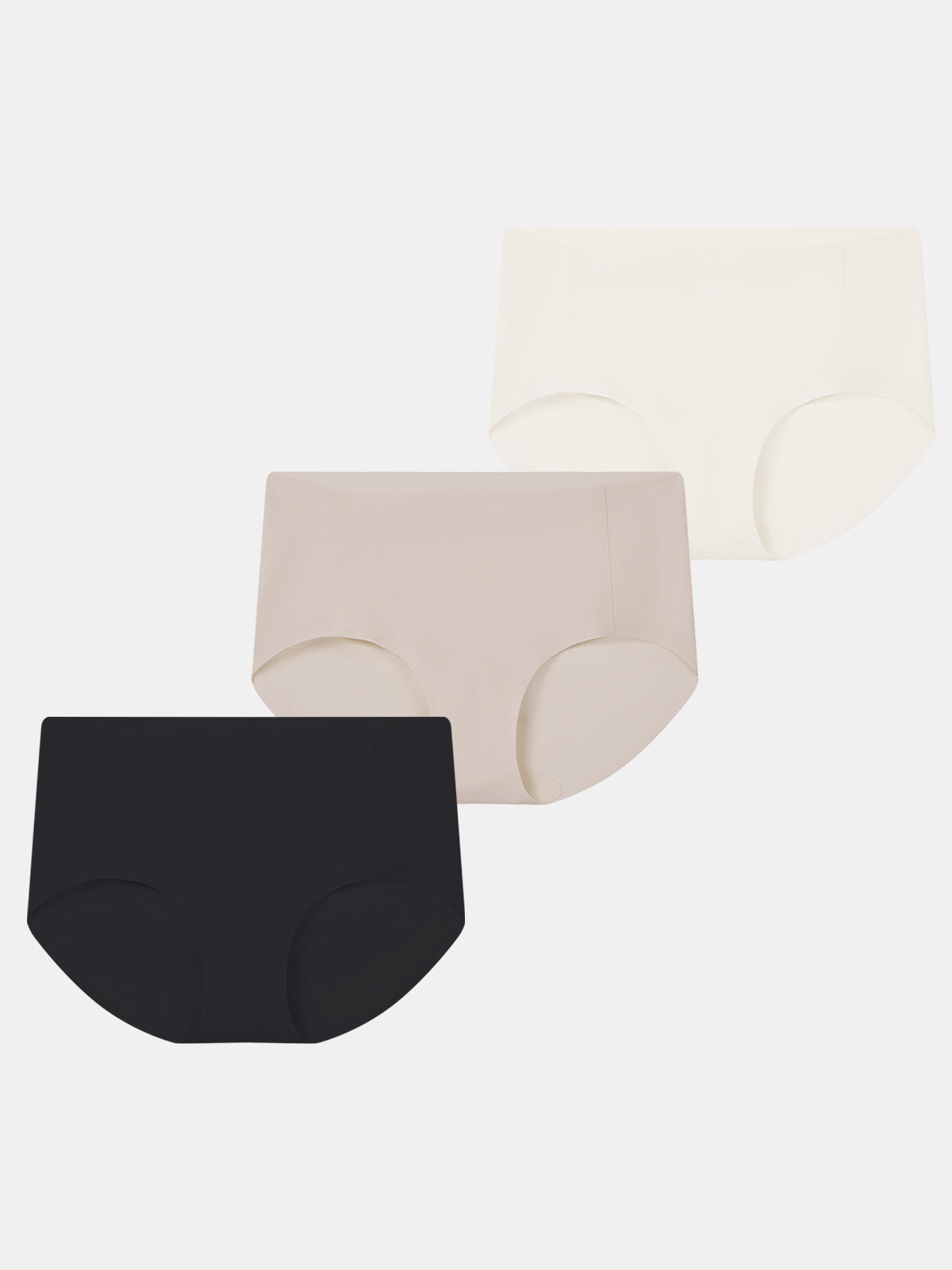 24H Comfort One Size Mid Waist Brief Kit of 3