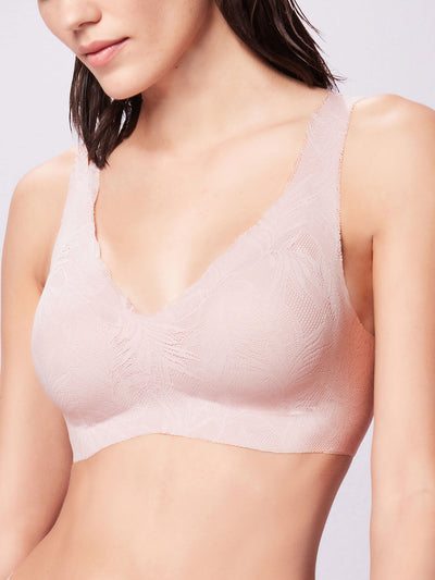 Vine Lace Deep V Bra