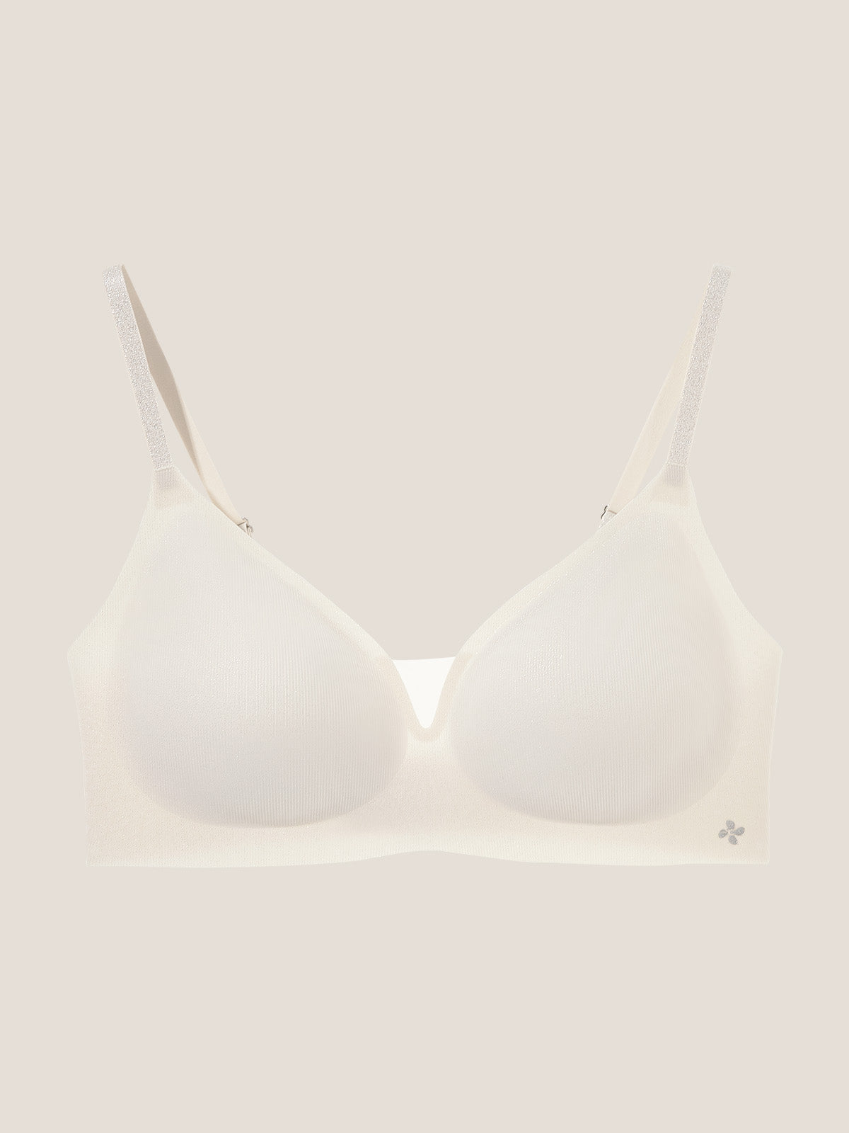 Basic Seamless Deep V Neck Mesh Cooling Bra