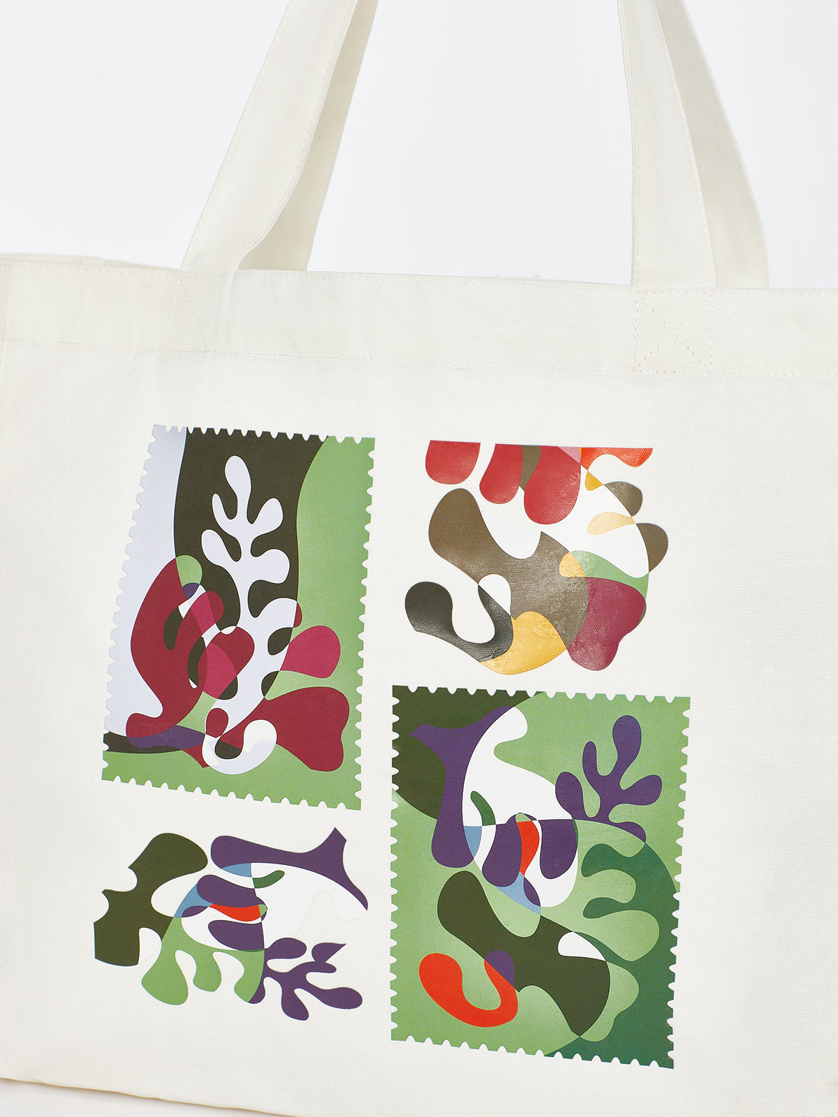 Printed Canvas Tote Bag (Oceanic Garden Limited Edition)
