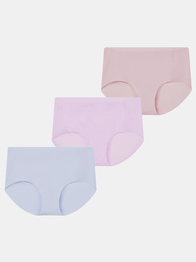 24H Comfort One Size Mid Waist Brief Kit of 3