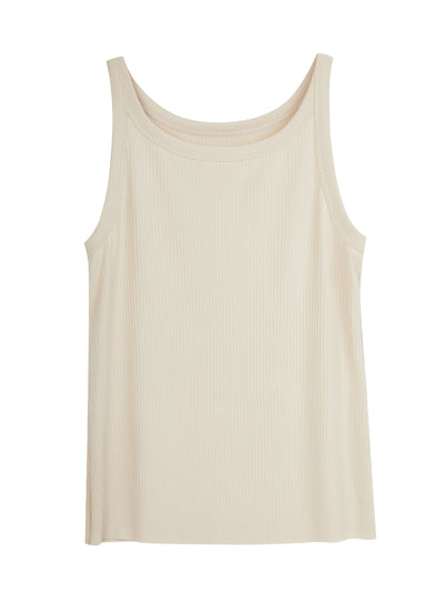 Ribbed Slim-Fit Vest Top