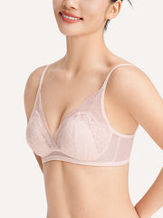Rococo Lace Triangle Padded Bra