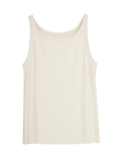 Ribbed Slim-Fit Vest Top