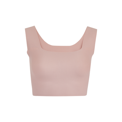 Square Collar Full Coverage Seamless Bra