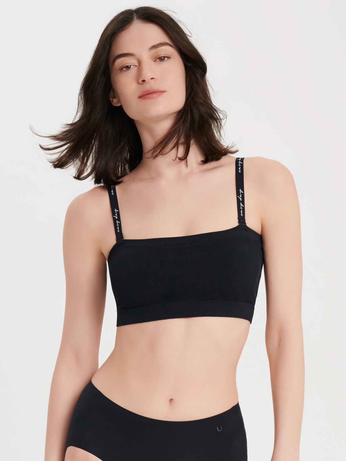 24H Comfort One Size One Piece Weave Tube Top Wireless Bra
