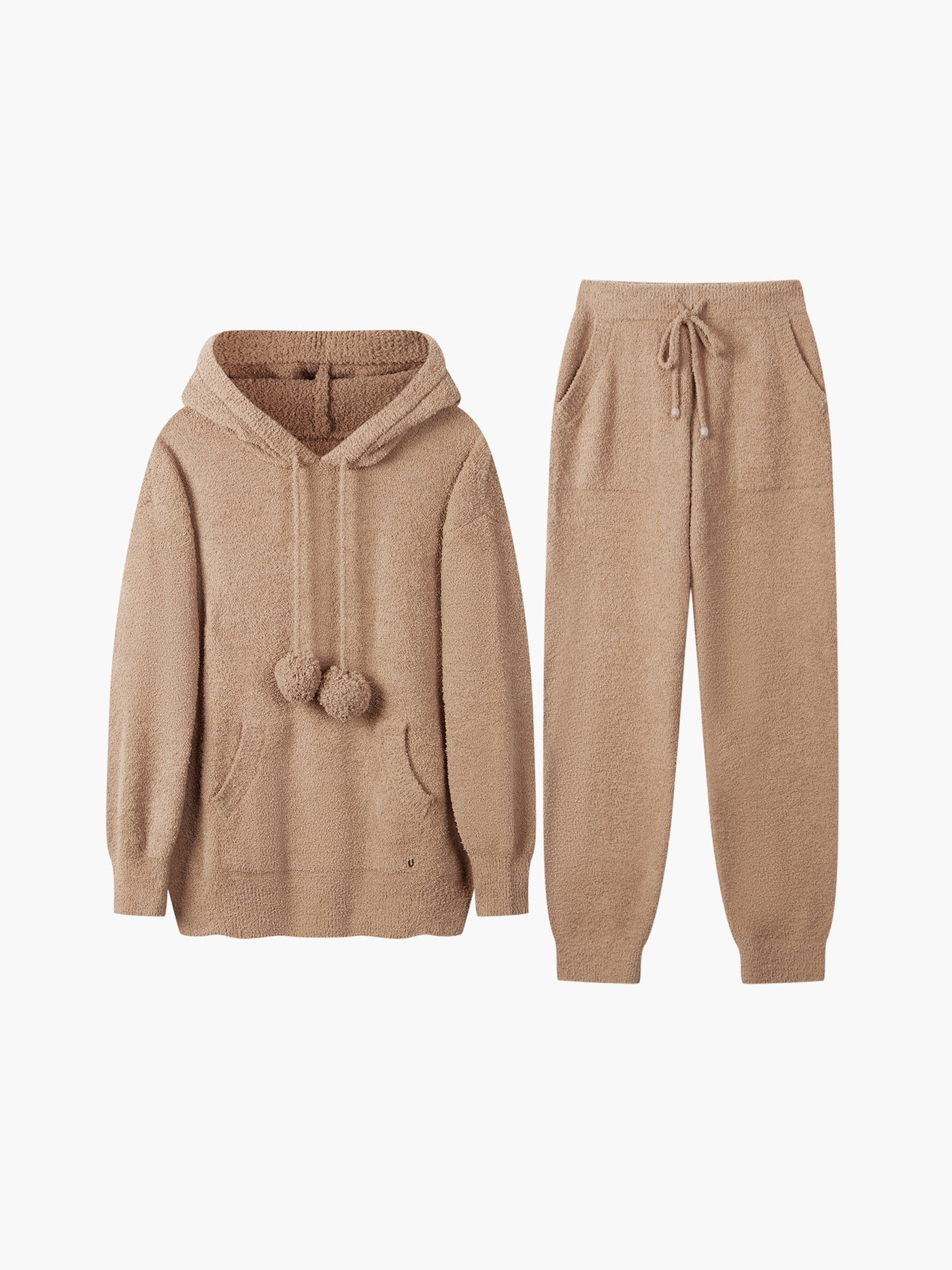 Tender Love Soft Cloud Cat Ear Hooded Pajamas Set